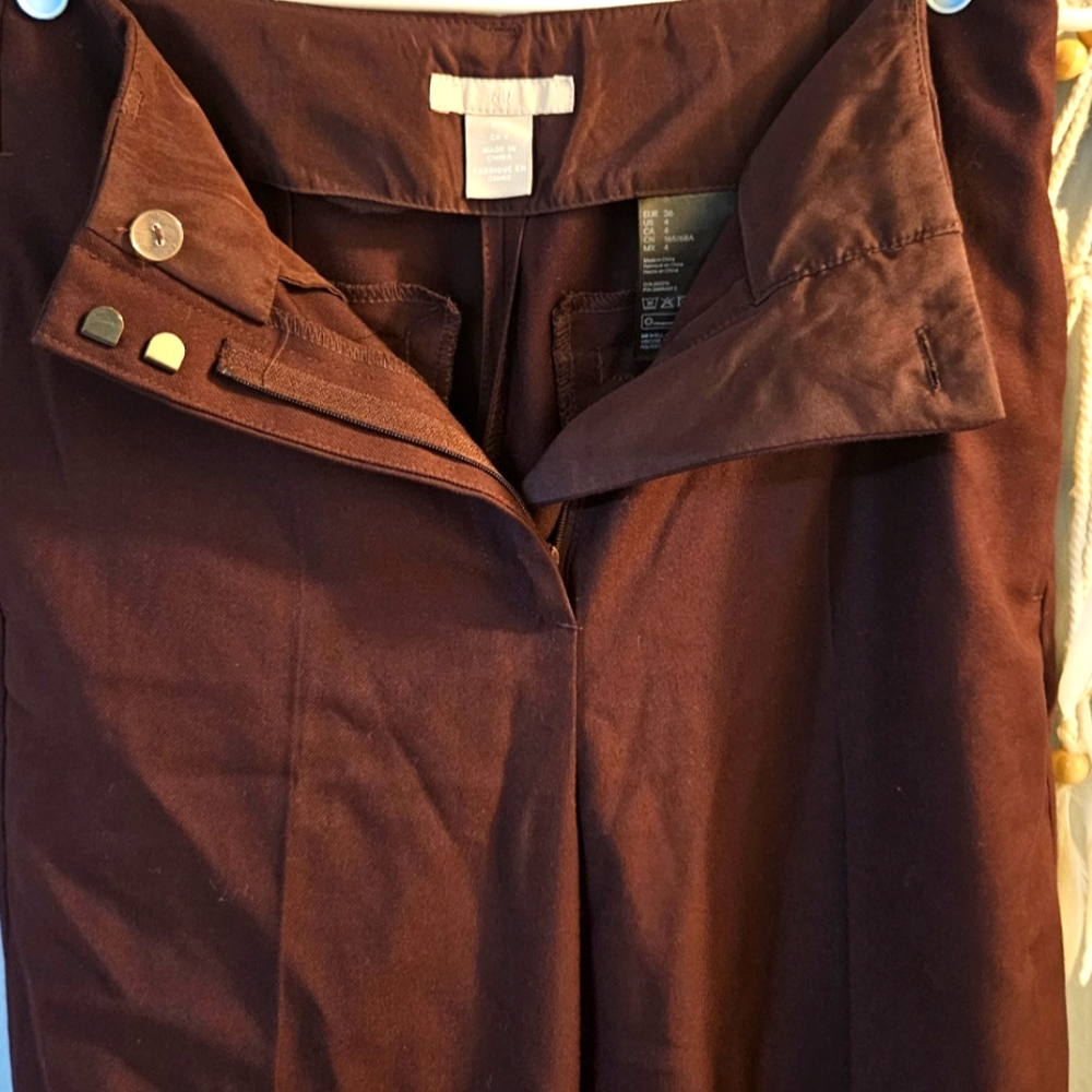 High waist casual pants